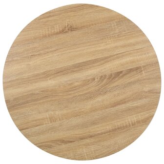 Bistrotafel 80 cm MDF lichtbruin 2