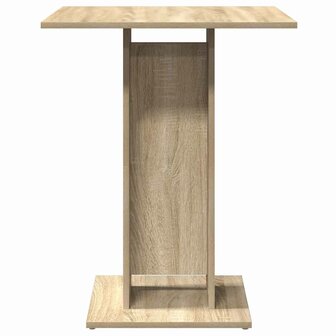 Bistrotafel 60x60x75 cm bewerkt hout sonoma eikenkleurig 4