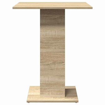 Bistrotafel 60x60x75 cm bewerkt hout sonoma eikenkleurig 5