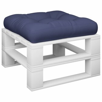 Palletkussen 60x60x12 cm stof marineblauw 3