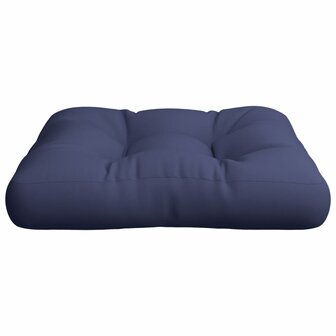 Palletkussen 60x60x12 cm stof marineblauw 5