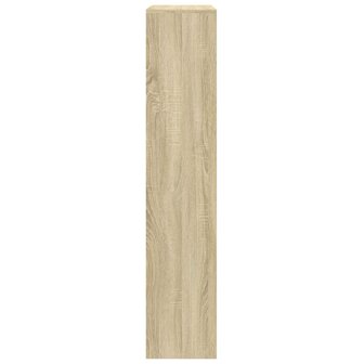 Kamerscherm / boekenkast 143,5x29x143,5 cm hout sonoma eiken 6