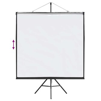 Projectiescherm met statief 67 inch 1:1 7