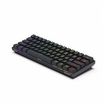 Toetsenbord Savio BLACKOUT Zwart Multicolour Engels QWERTY 2