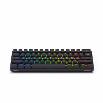 Toetsenbord Savio BLACKOUT Zwart Multicolour Engels QWERTY 4