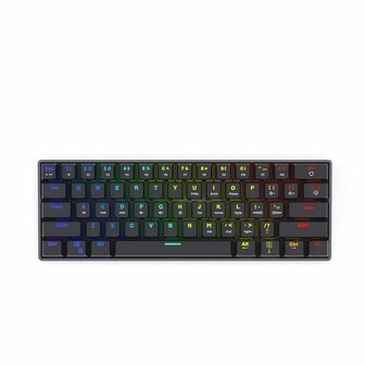 Toetsenbord Savio BLACKOUT Zwart Multicolour Engels QWERTY 5