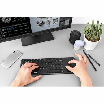 Toetsenbord met Touchpad Tracer TRAKLA46367 Zwart 6