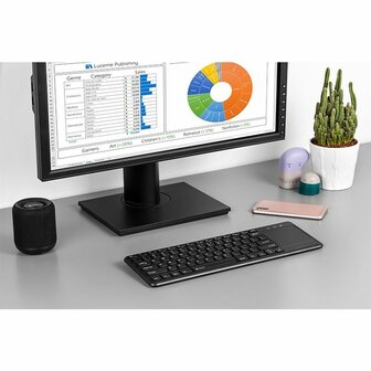 Toetsenbord met Touchpad Tracer TRAKLA46367 Zwart 7