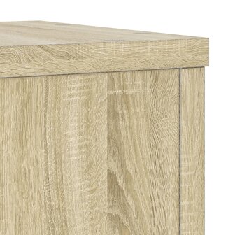 Plantenstandaards 2 st 25x25x35 cm bewerkt hout sonoma eiken 8