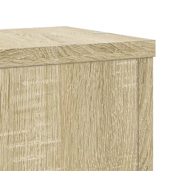 Plantenstandaards 2 st 17x17x60 cm bewerkt hout sonoma eiken 8