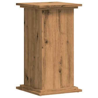 Plantenstandaard 33x33x60 cm bewerkt hout artisanaal eiken 6