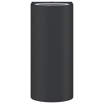 Buitenwandlampen 2 st gegoten aluminium zwart 4