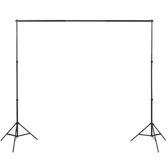 Fotostudioset met achtergrond en verlichtingsset 4