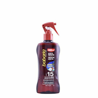 Beschermende Olie Monoi Tahiti Babaria Spf 15 300 ml 1