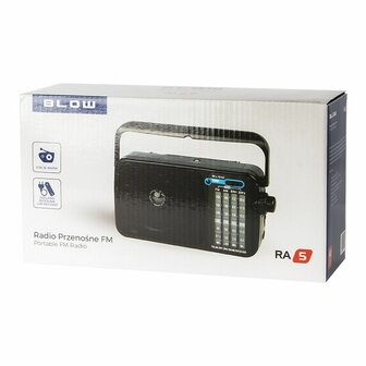 Radio Blow RA5 Zwart 4