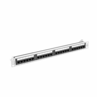 Patchpanel 24 UTP-Poorten Categorie 5e Lanberg PPUA-1024-S 1