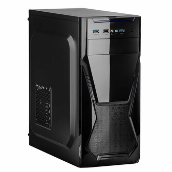 ATX Semi-toren BehuizingAkyga AK13BK Zwart 1