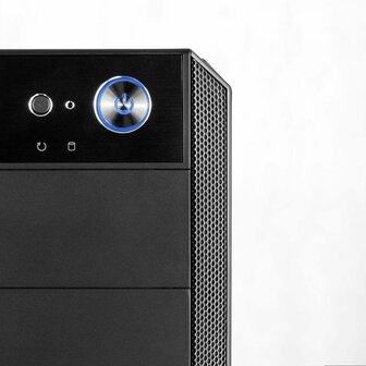 ATX Semi-toren BehuizingModecom Zwart 1