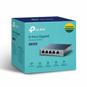 Desktop Switch TP-Link TL-SG105 5P Gigabit Auto MDIX 4