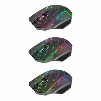 Muis Defender URAN GM-503 Zwart Grijs 3200 DPI 1
