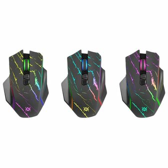 Muis Defender URAN GM-503 Zwart Grijs 3200 DPI 3