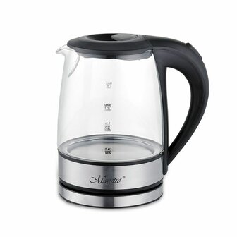 Waterkoker Feel Maestro MR-062 Zwart Glas 1630 W 1,2 L 1