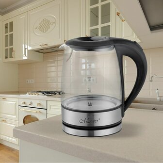 Waterkoker Feel Maestro MR-062 Zwart Glas 1630 W 1,2 L 3
