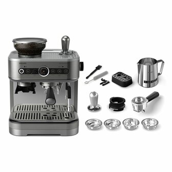 Volautomaat koffiezetapparaat Philips PSA3218/01 Zwart Staal 1350 W 15 bar 2,3 L 8