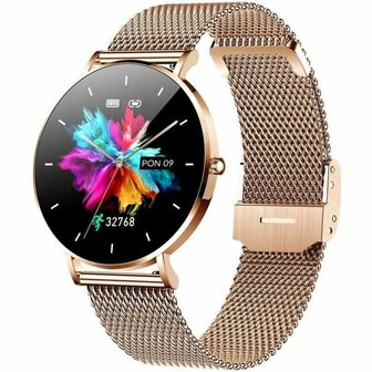Smartwatch Manta Alexa SWU501GD Roze Gouden Roos Goud 1,32&quot; 1