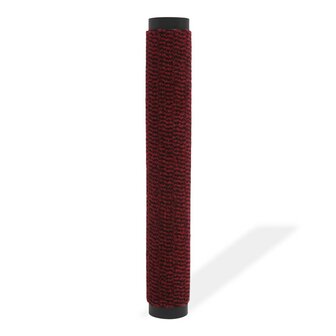 Droogloopmat rechthoekig getuft 120x180 cm rood 2