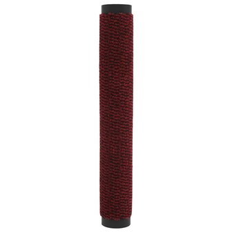 Droogloopmatten 2 st rechthoekig getuft 40x60 cm rood 4