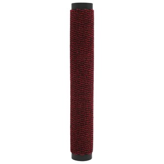 Droogloopmatten 2 st rechthoekig getuft 120x180 cm rood 4
