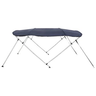 Biminitop 4 bogen met zijwanden 243x(200-213)x137 cm 8