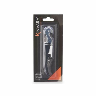 Kurkentrekker Kinvara KT11-5806 Roestvrij staal Plastic 5 x 1,3 x 2,2 cm (12 Stuks) 3