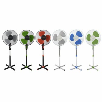 Staande ventilator Esperanza EHF001WB Blauw Wit 50 W 3