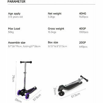 Step Ociotrends Eco Future Scooter Groen 3 wielen 5