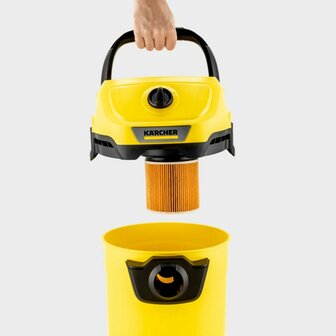Stofzuiger K&auml;rcher 1.628-124.0 Geel Zwart 1000 W 7