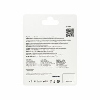 Micro SD kaart met adapter Patriot Memory PEF128GEP32MCX 4
