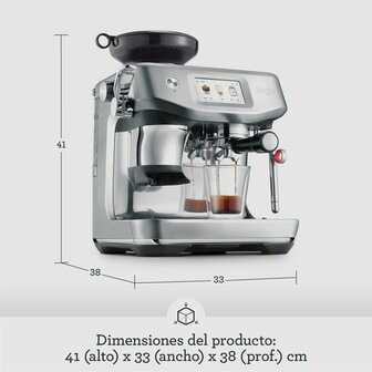 Volautomaat koffiezetapparaat Sage SES881BST4FEU1 Zwart Staal 1700 W 2 L 340 g 480 ml 5