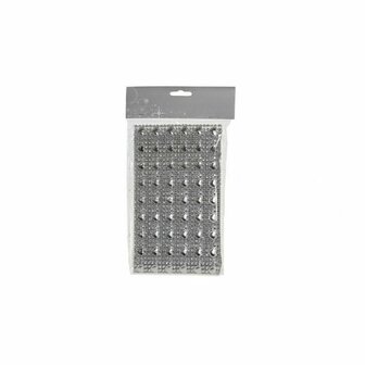 Kerstkrans DKD Home Decor Gouden Zilverkleurig PVC 150 x 12 x 0,1 cm 1