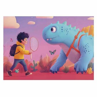 Set van 4 Puzzels Educa Friendly Dinosaurs 3