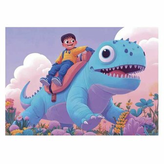 Set van 4 Puzzels Educa Friendly Dinosaurs 5