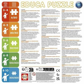 Set van 4 Puzzels Educa Ariel 4