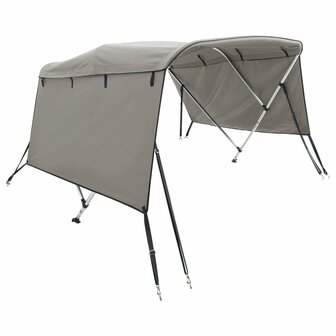 Biminitop 3 bogen met zijwanden 183x(154-167)x137 cm 2
