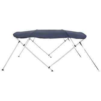 Biminitop 4 bogen met zijwanden 243x(230-244)x137 cm 8