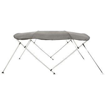 Biminitop 4 bogen met zijwanden 243x(185-198)x137 cm 8