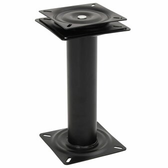 Bootstoelpoot met 360&deg; draaiplateau staal 1