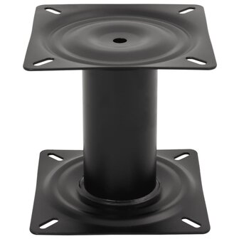 Bootstoelpoot 18 cm staal zwart 2