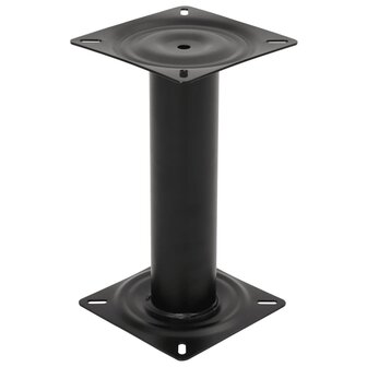 Bootstoelpoot 33 cm staal zwart 3