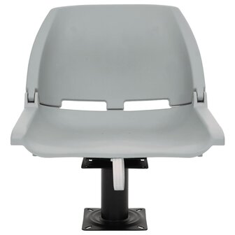 Bootstoelen 2 st met poot 360&deg; draaibaar 3
